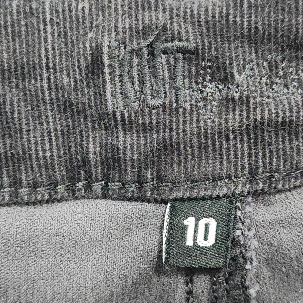 KUT From The Kloth Pants Womens 10 Black Corduroy Diana Skinny Stretch Jegging - Picture 6 of 15